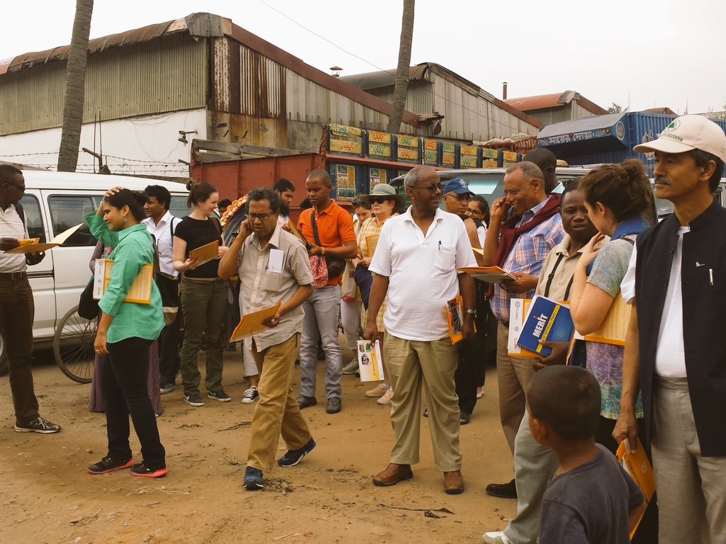Participants arrive at Tongi in Gazipur #cba10 #urban https://t.co/lYR78fSsSb