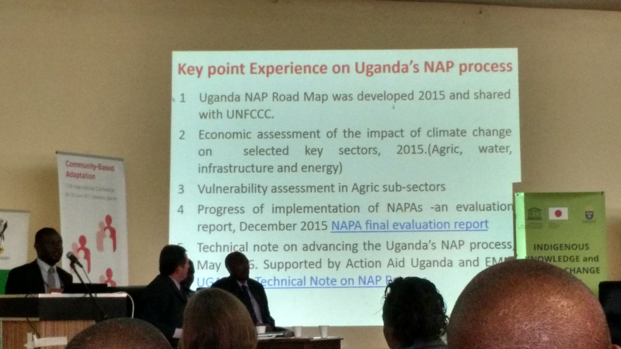 Uganda makes progress on #NAP process #CBA11 #NAPexpo https://t.co/6EHe9cAHvx