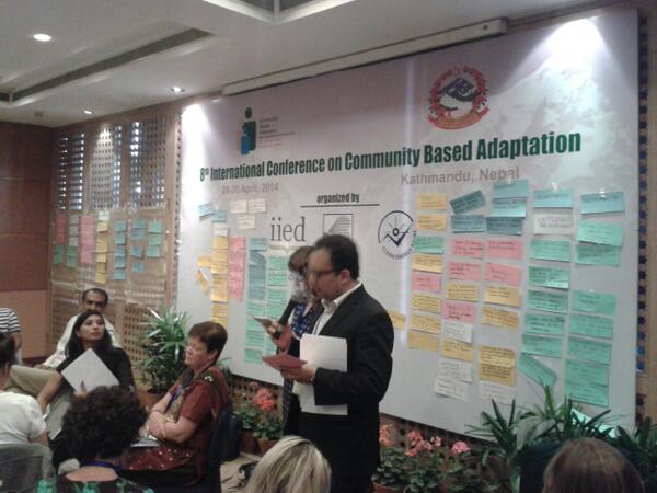 Capturing rich #CBA8 discussions @aarjand and @AgnesCARE @CAREClimate http://t.co/DmeKMW5Lwm