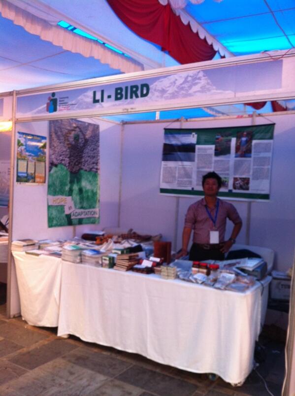 LI-BIRD's Exhibition stall #CBA8 @libirdnepal http://t.co/UJ4dtVNcKT