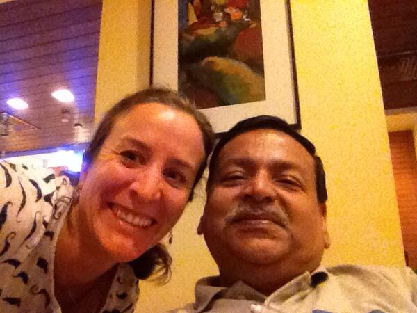 If the organizers are happy then you know the conference is going well! #CBA8 http://t.co/Nlh3cFRD1w