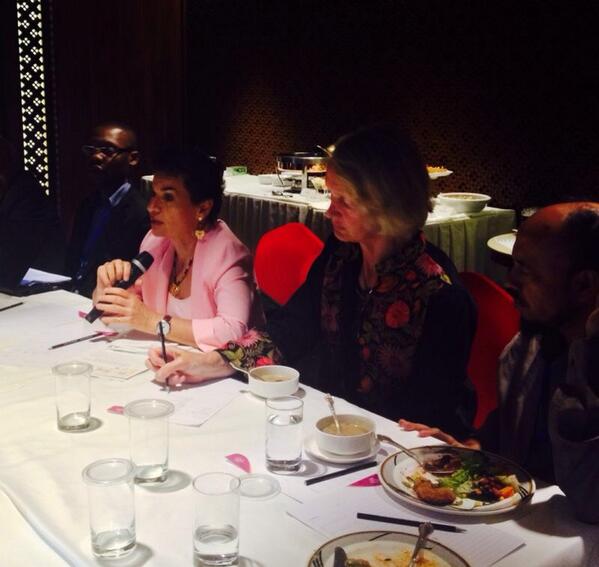IIED Director @CamillaIIED and @CFigueres at #CBA8 http://t.co/ixRCVXnsnl