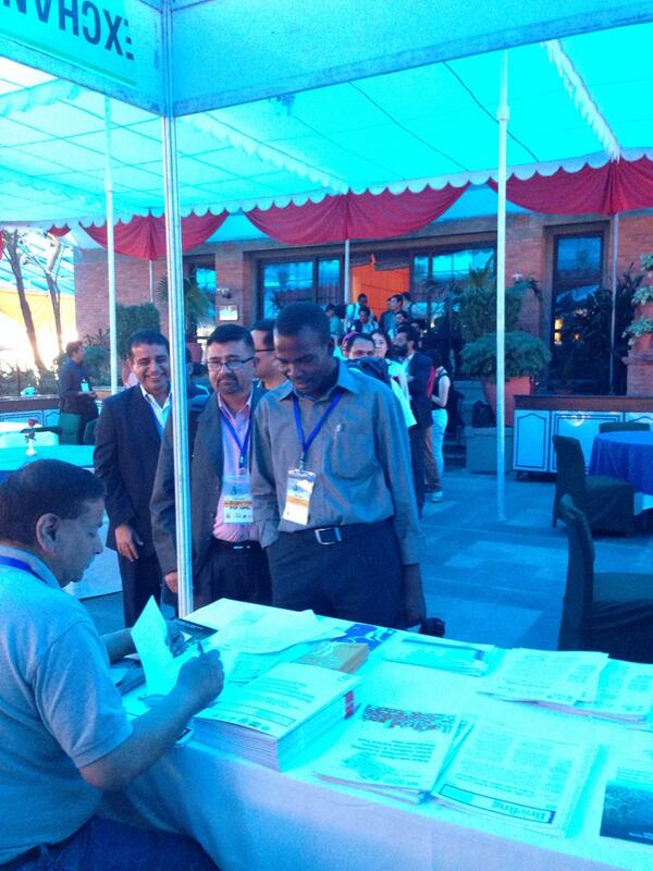 Book signing at the exhibition stand with @SaleemulHuq #CBA8 100 copies signed! http://t.co/dWzey0P7Zh