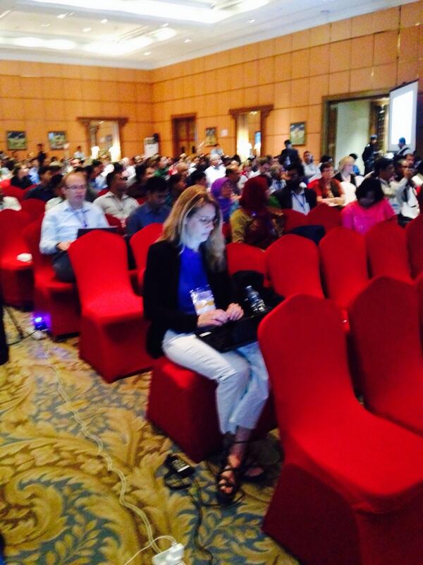 Laurie Goering from Reuters AlertNet blogging at CBA8 #CBA8 http://t.co/XXNVtFvWGY
