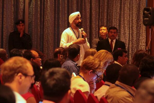 One of the best points for me in #CBA8 from Mr.Singh, fixating on disasters and ignoring slow onset impacts is a sin. http://t.co/KdrJteg1go