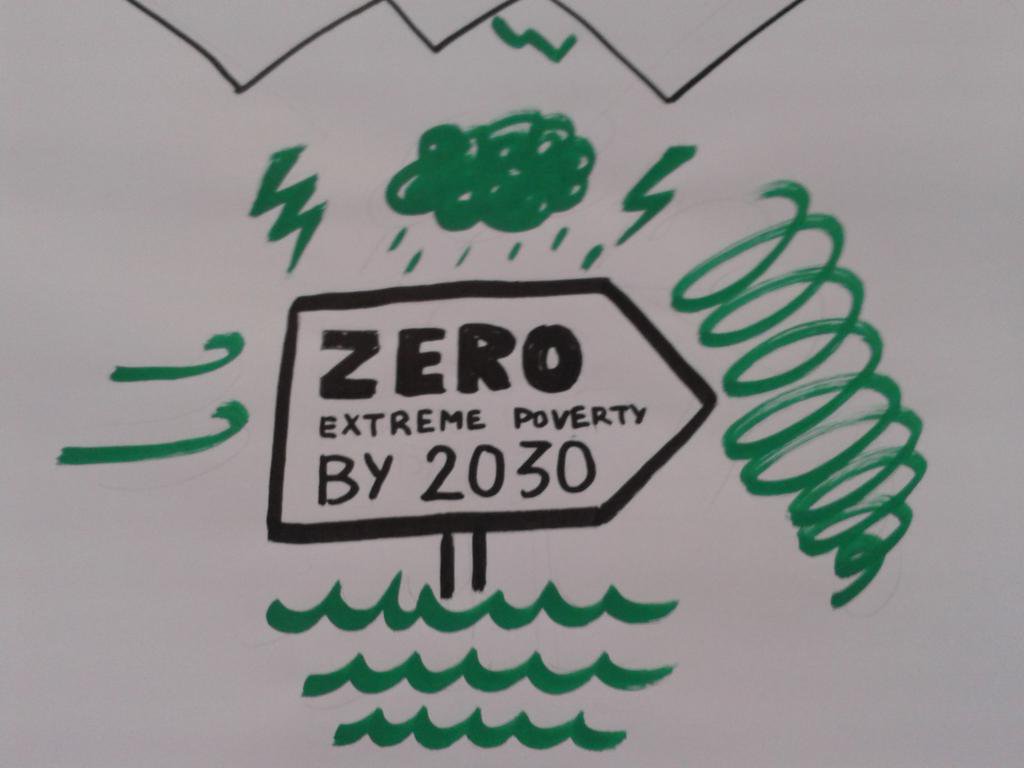 Now starting Zero Poverty Zero Emissions event with graphic artist Jorge Martin #zerozero #cop20 @LimaCop20 http://t.co/qWYmKX2cyK