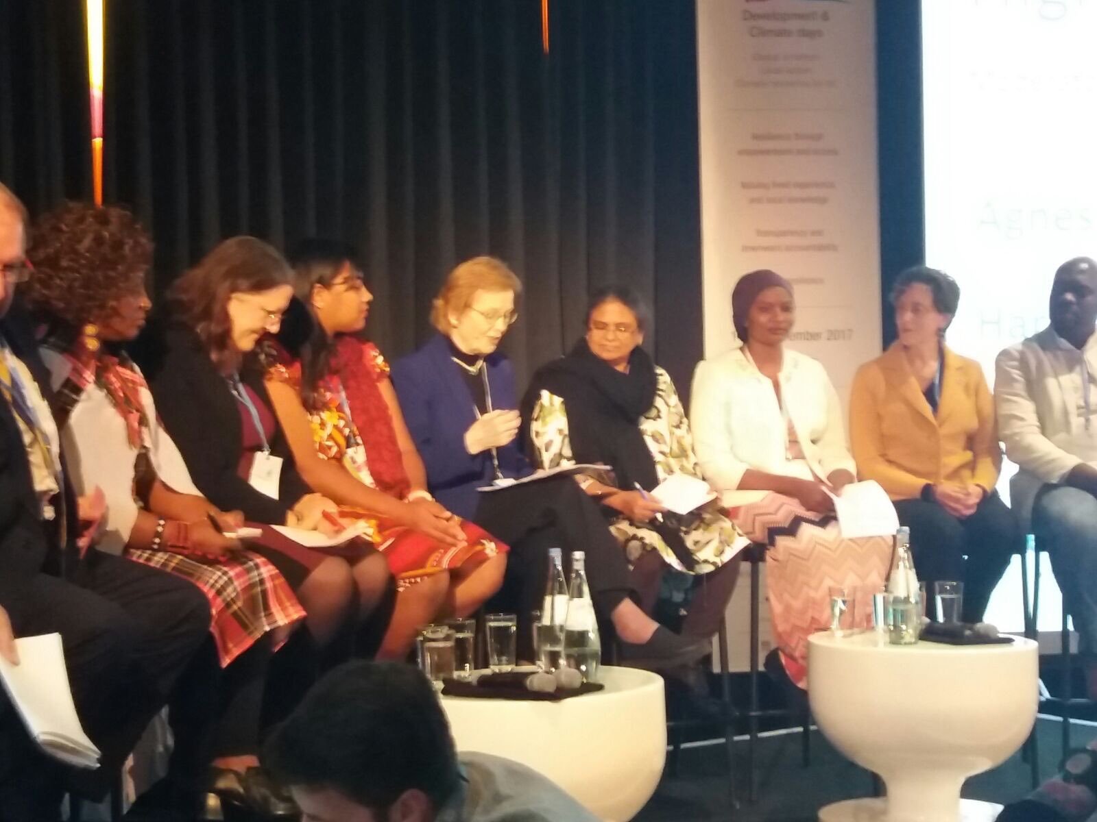 With Mary Robinson, @m_winthrop emphasises huge importance of indigenous local knowledge in climate policy and programming #DCdays17 #cop23 https://t.co/1w4WeRAeJ2