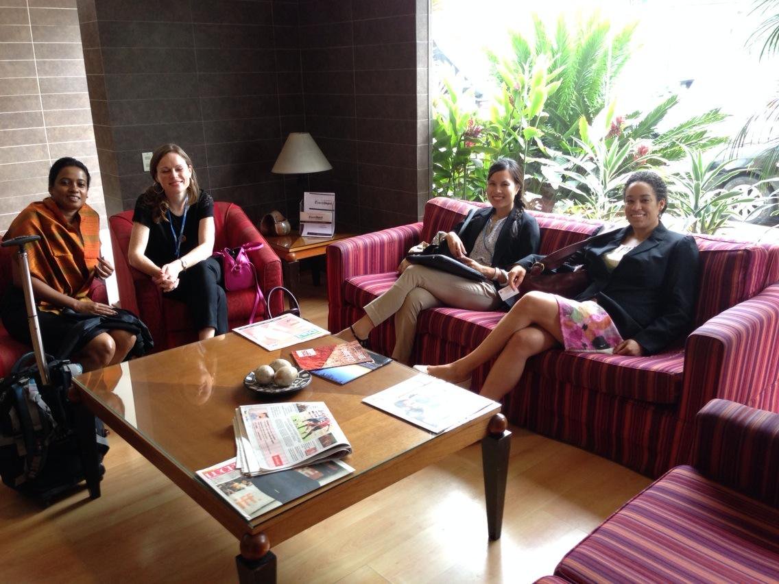 @IIED 's Fabulous Four Negotiator support team for @LDCChairUNFCCC in @LimaCop20 @ICCCAD http://t.co/Hixiozjatl