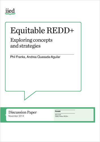 DOWNLOAD: New paper presenting & exploring a framework for understanding equity in REDD+ http://t.co/y1l1DrTVZz http://t.co/5Y9uYbs2ll